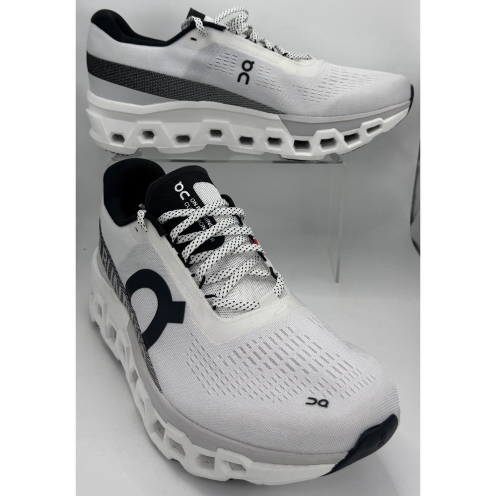 On Cloudmonster 2 White/Frost Mesh Sneakers White Men's Size 12 3ME10120664
